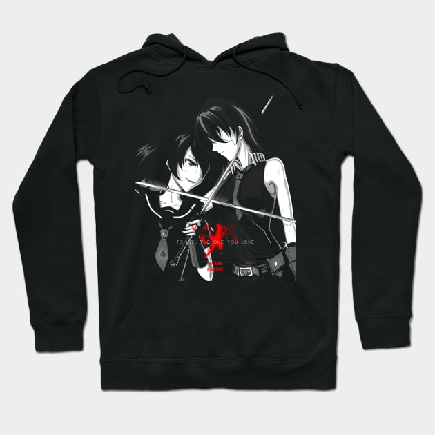 Akame Kurome Hoodie by stingi